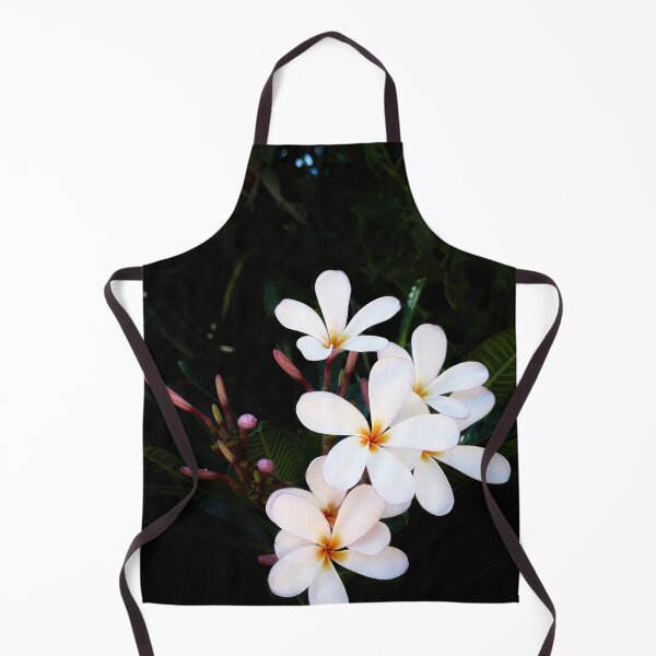 Item preview, White Plumerias designed and sold by Laurence Bruneau.