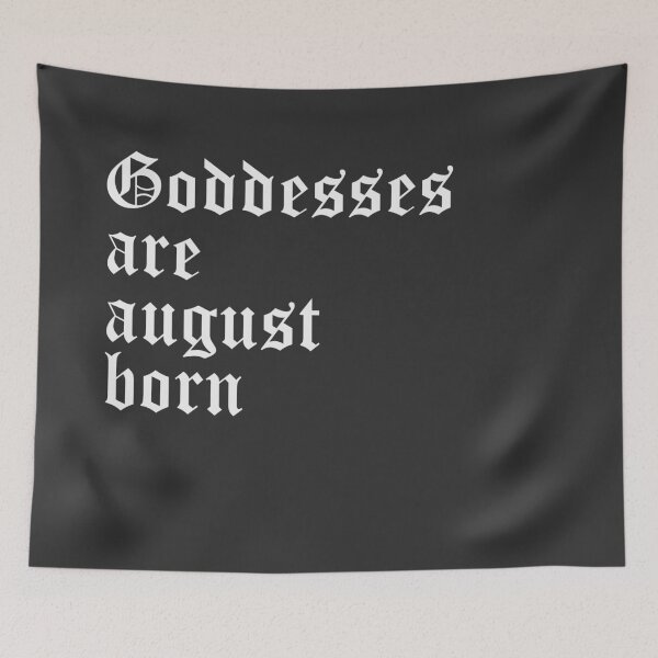 Item preview, Goddesses are August Born designed and sold by Shujii.