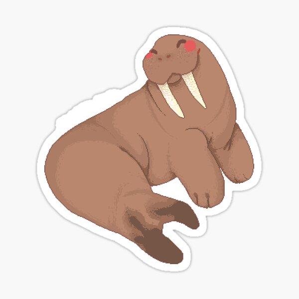 walrus! Sticker