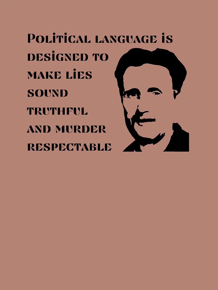 Thumbnail 4 of 4, Boxy T-Shirt, Political Language designed and sold by Jon Raso.
