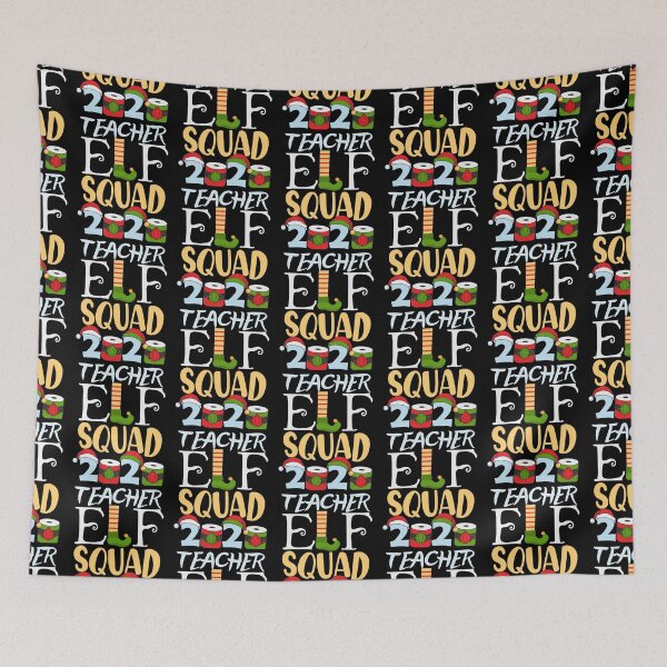 Item preview, Teacher elf squad 2020 toilet roll and masks christmas gifts designed and sold by fra02.