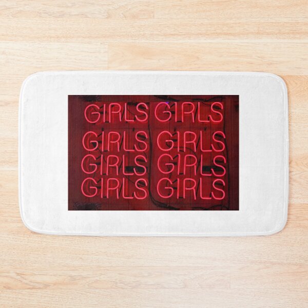 Item preview, Girls,girls,girls,neon sign, in red designed and sold by Local gifts from HotpixUK .