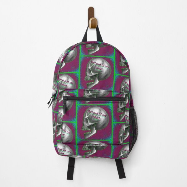 Item preview, Get out of my head skull designed and sold by Shoryotombo.