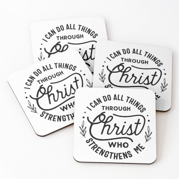 Item preview, I Can Do All Things Through Christ Who Strengthens Me (Positive Believer) designed and sold by OneCherubim.