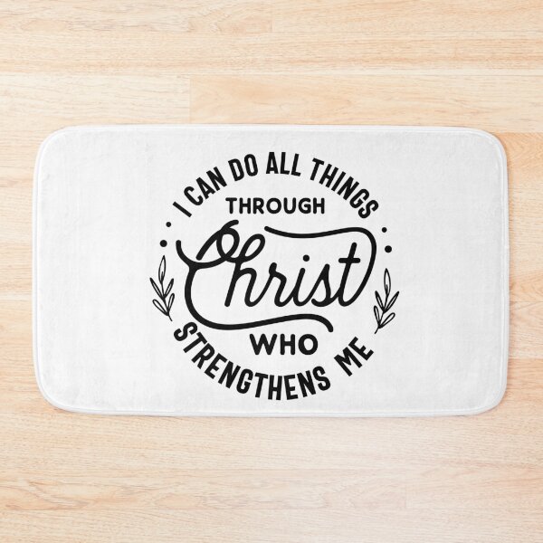 Item preview, I Can Do All Things Through Christ Who Strengthens Me (Positive Believer) designed and sold by OneCherubim.