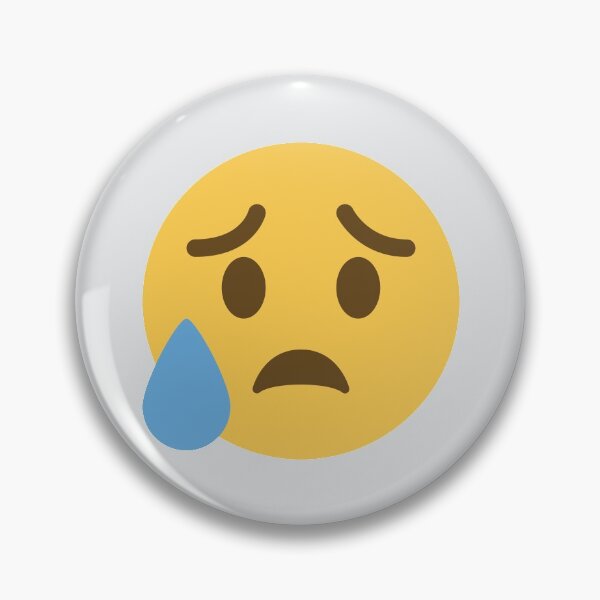 Item preview, Sad But Relieved Face designed and sold by Stitchmoji.