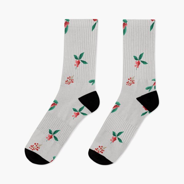 Item preview, Christmas berries seamless pattern designed and sold by Vinaerick.