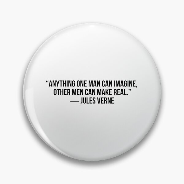 Item preview, J. VERNE   # REALITY designed and sold by LiteraryQuotes.
