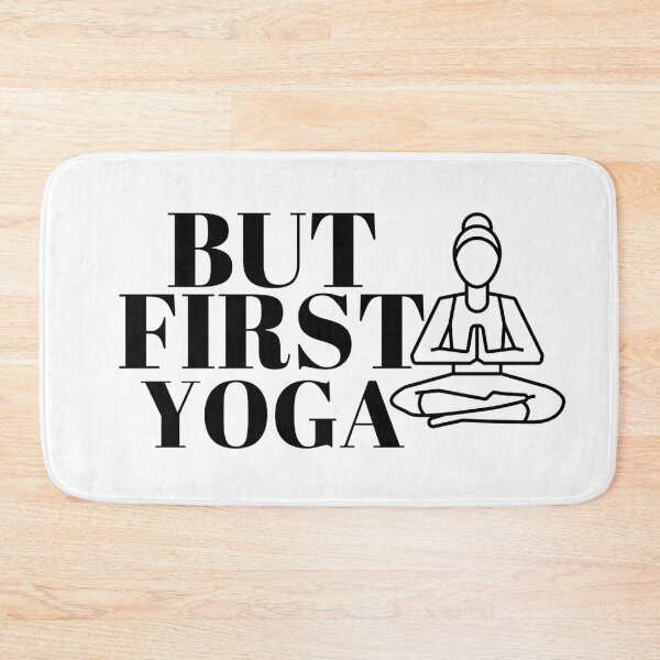 Item preview, But first, yoga designed and sold by berenger04.