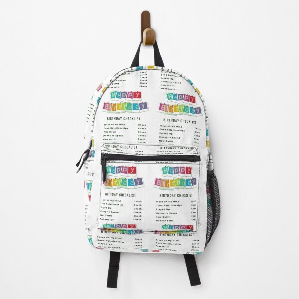 Item preview, Happy Birthday Check List designed and sold by Jason Ridgeway.