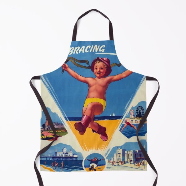 Item preview, retro Skegness is so bracing designed and sold by CorasPosters.