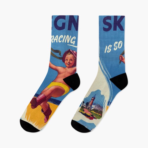 Item preview, retro Skegness is so bracing designed and sold by CorasPosters.
