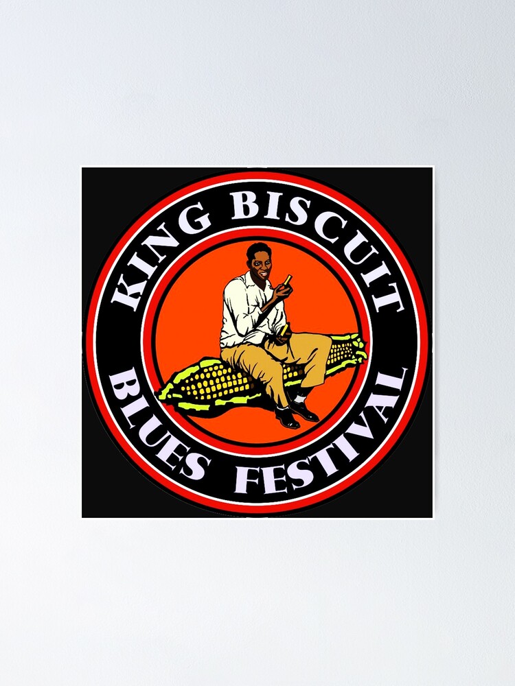 "king biscuit blues festival poster 90art" Poster for Sale by ghake19