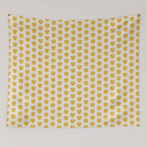 Item preview, Anguised Face designed and sold by Stitchmoji.