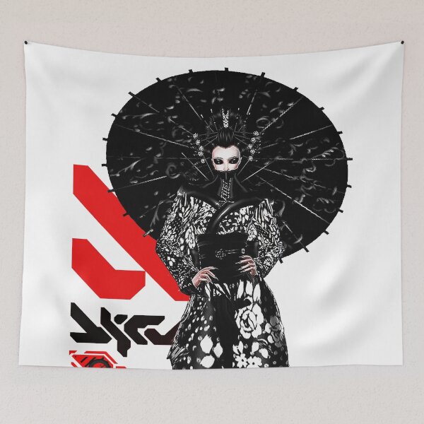 Item preview, Cyberpunk Geisha Futurist Urban Style designed and sold by OWLvision33.
