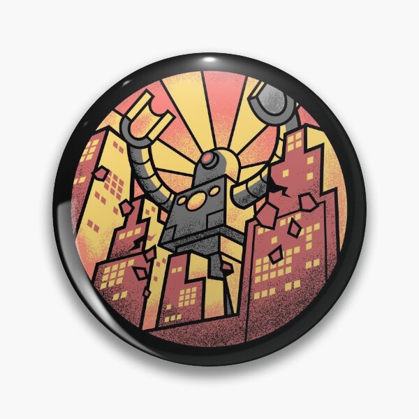 Item preview, Robot Attacks! designed and sold by artlahdesigns.