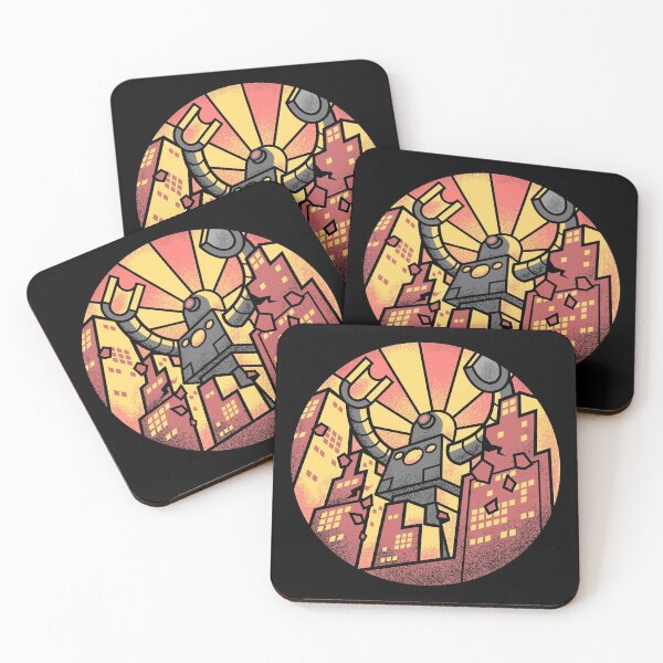 Item preview, Robot Attacks! designed and sold by artlahdesigns.
