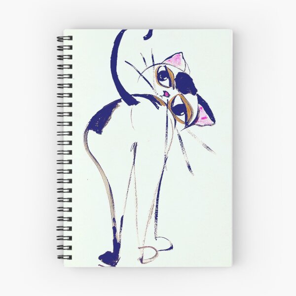 Artikelvorschau, Babykatze von hinten entworfen und verkauft von juliet-paints.