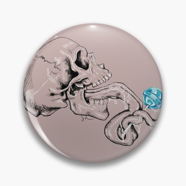 Item preview, SLURP Skull (AKA The Candy Skull) designed and sold by sarahemakesart.