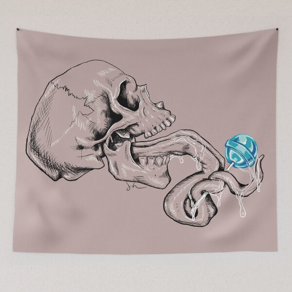Item preview, SLURP Skull (AKA The Candy Skull) designed and sold by sarahemakesart.