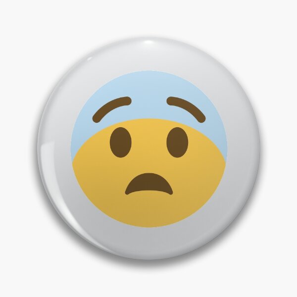 Item preview, Fearful Face designed and sold by Stitchmoji.