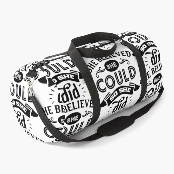 Item preview, She Believed She Could So She Did (Positive Believer) designed and sold by OneCherubim.