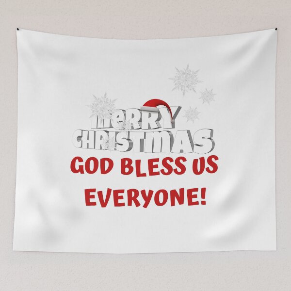 Item preview, MERRY CHRISTMAS GOD BLESS US EVERYONE designed and sold by jreiter57.