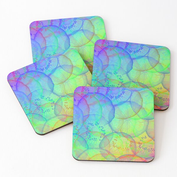 Item preview, Watery Fruits Collage with Rainbow Effect designed and sold by StayCuztom.