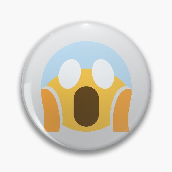Item preview, Face Screaming With Fear designed and sold by Stitchmoji.