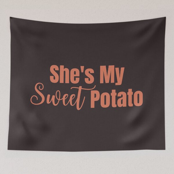 Item preview, She's My Sweet Potato Funny Couple designed and sold by cation-studio.