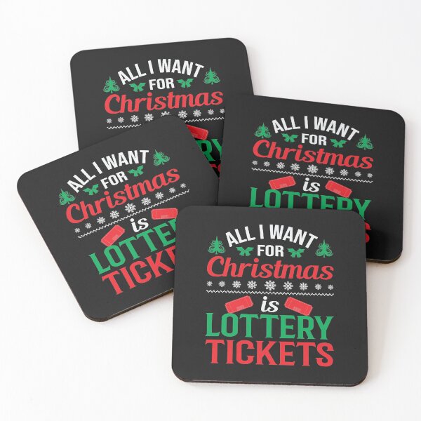 Item preview, Funny Christmas movie quote :All i want for Christmas is Lottery Tickets designed and sold by remonss.