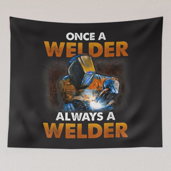 Item preview, Once A Welder Always A Welder Helmet designed and sold by GeniusDesignArt.