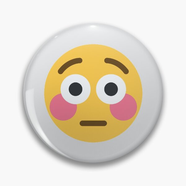 Item preview, Flushed Face designed and sold by Stitchmoji.