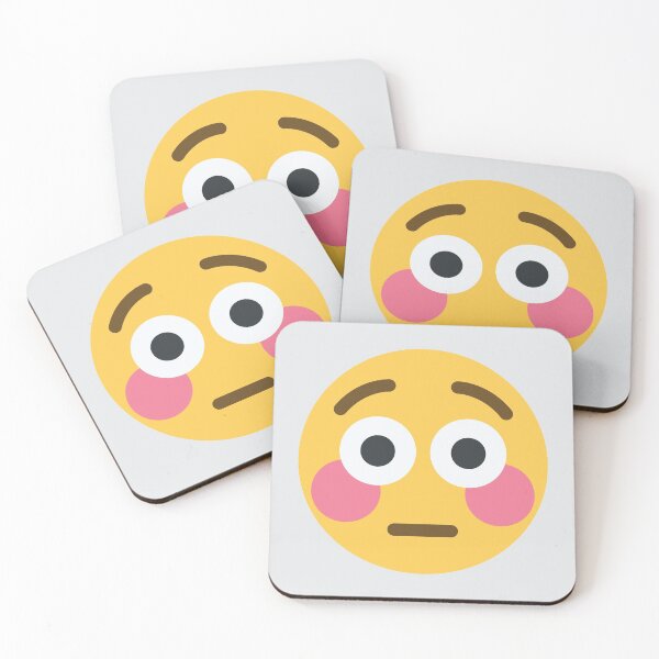 Item preview, Flushed Face designed and sold by Stitchmoji.