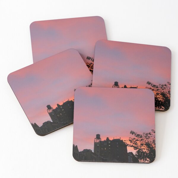 Item preview, Sunset sky in Harlem, New York designed and sold by Laurence Bruneau.