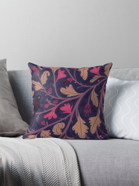 Magpie Throw Pillow