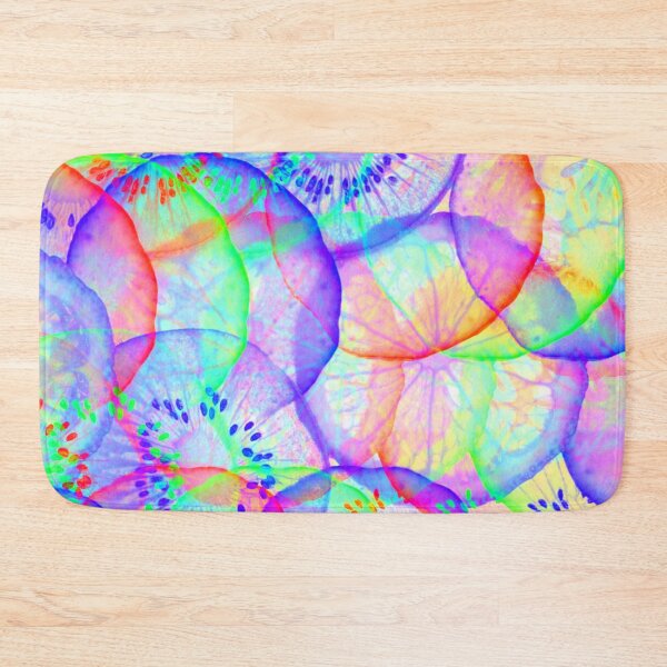 Item preview, Watery Fruits Collage with Extra Trippy Colour Trace Effect designed and sold by StayCuztom.