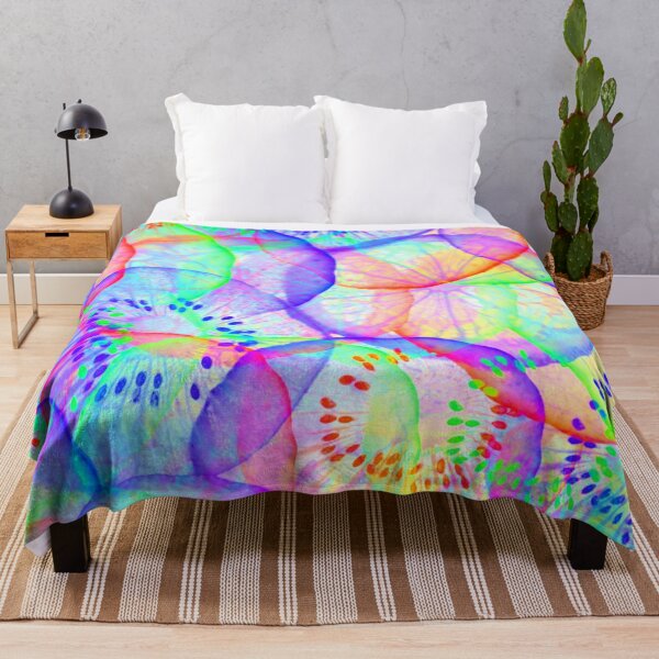 Item preview, Watery Fruits Collage with Extra Trippy Colour Trace Effect designed and sold by StayCuztom.