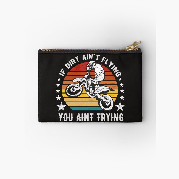 Item preview, If Dirt Ain't Flying You Ain't Trying Motocross Biker Sunset designed and sold by dbreeze10.