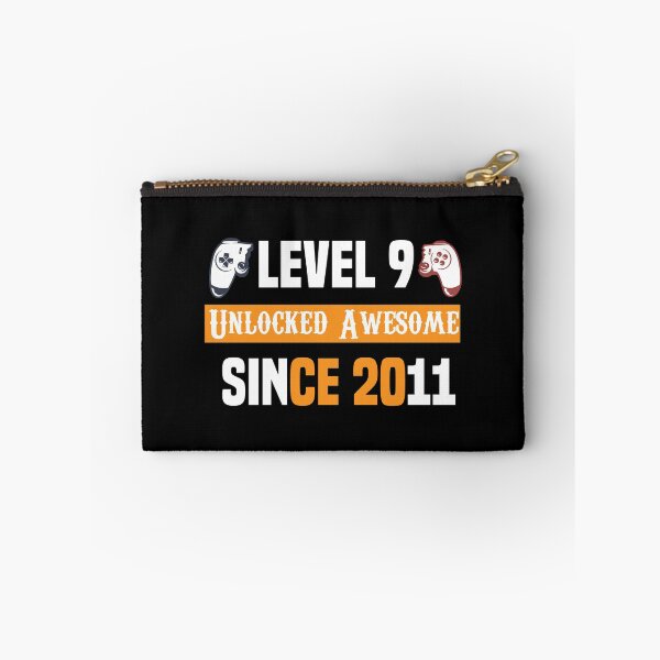 Item preview, Level 9 Unlocked Awesome Since 2011 T-shirt , Funny T-shirt , Gift T-shirt designed and sold by Naufaal.