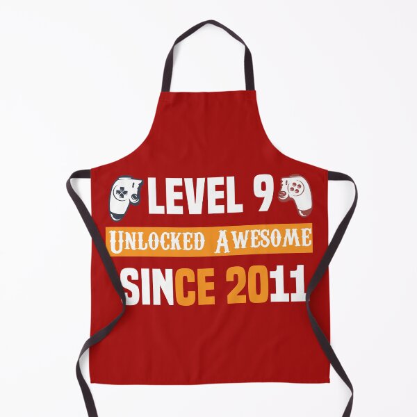 Item preview, Level 9 Unlocked Awesome Since 2011 T-shirt , Funny T-shirt , Gift T-shirt designed and sold by Naufaal.