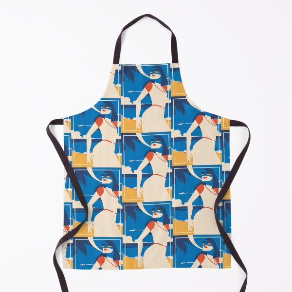 Item preview, Art Deco The Dreamer`s Lover A Beach Scene designed and sold by 108dragons.