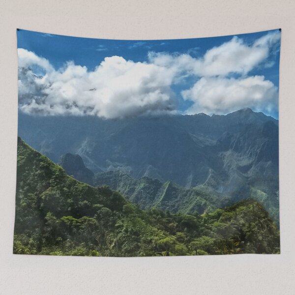 Item preview, Tropical Mountain Clouds designed and sold by RebekahLanden.