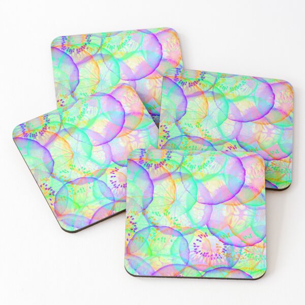 Item preview, Watery Fruits Collage with Trippy Colour Trace Effect designed and sold by StayCuztom.