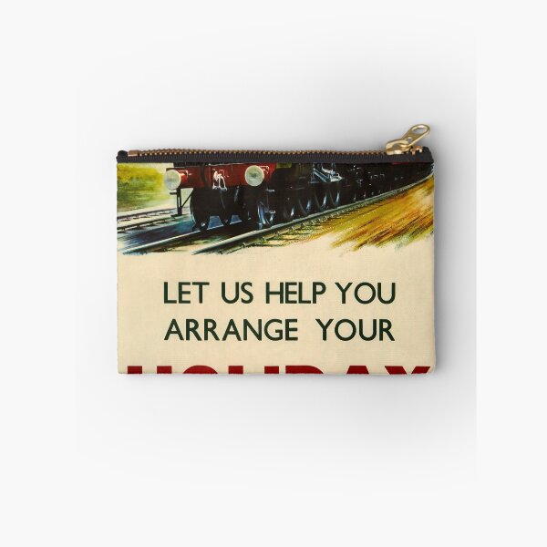 Item preview, retro Holiday Travel designed and sold by CorasPosters.