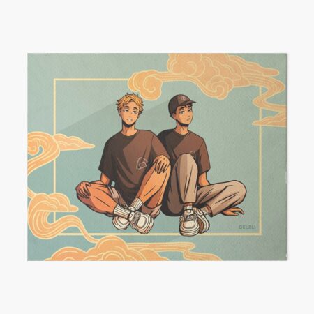 Atsumu & Osamu Art Board Print