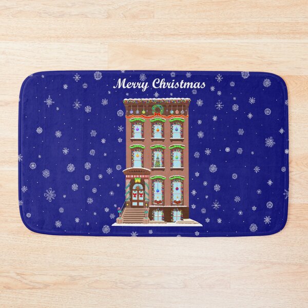 Item preview, Merry Christmas Brownstone House designed and sold by Deborah Camp.