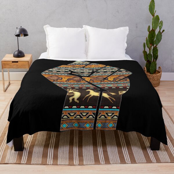 Item preview, Black power african print designed and sold by Dailyartsie.