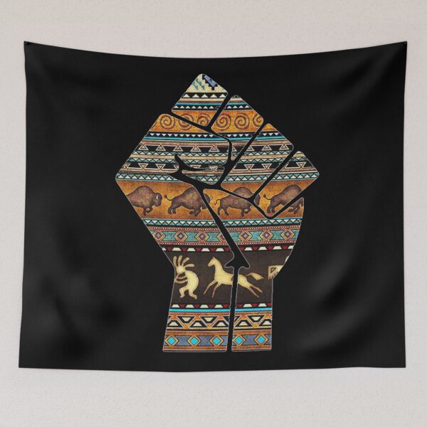 Item preview, Black power african print designed and sold by Dailyartsie.