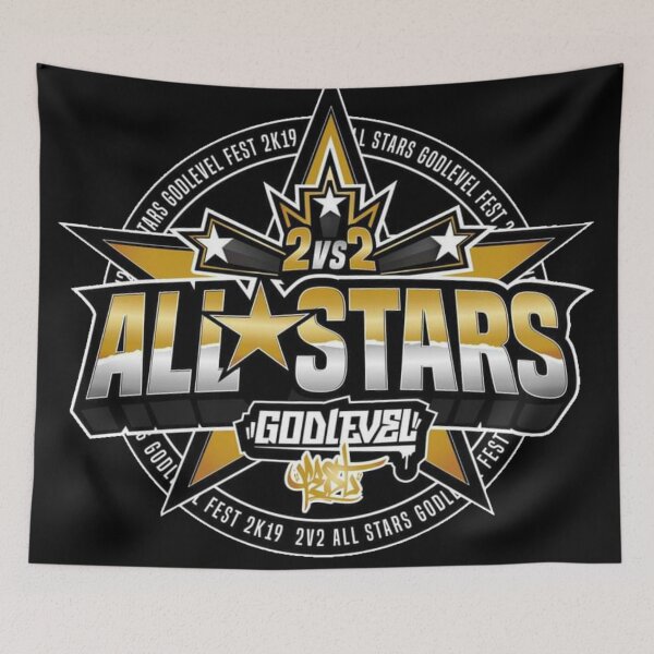 Item preview, GOD LEVEL ALL STARS 2vs2 designed and sold by FREE MC'S.